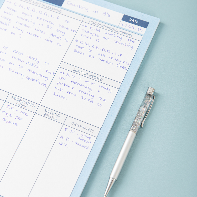 Feedback & Assessment Pad