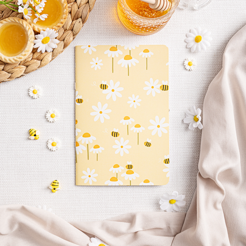 A5 Notebook: Sweet Daisies