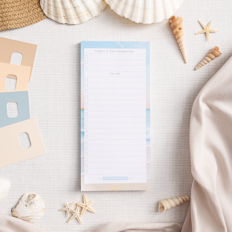 To Do List Pad: Golden Coast