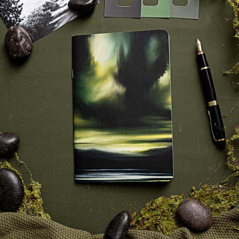 A5 Notebook: Verdant Veil