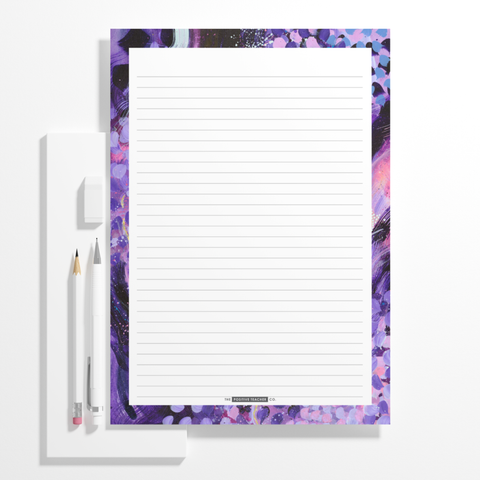 A4 Lined Pad- Cosmic Dreamer