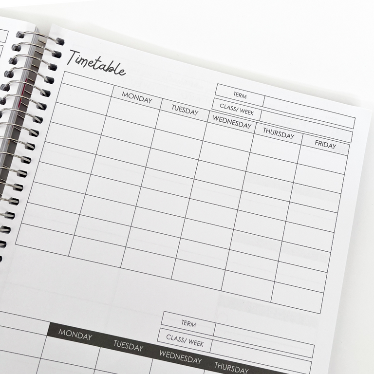 Teacher Training Planner 2023/24- Emerald Forest