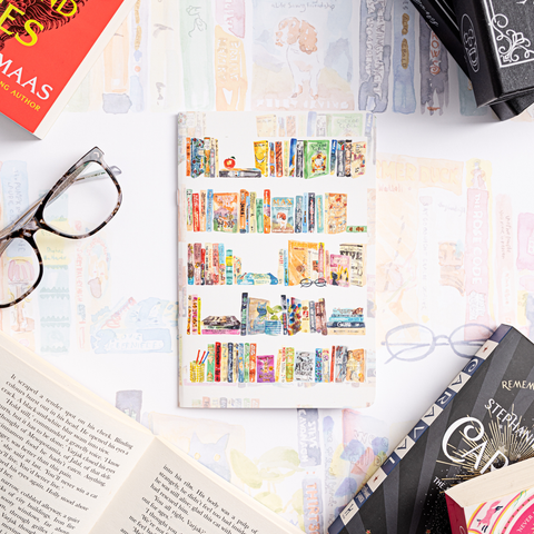 A5 Notebook: Our Bookshelf