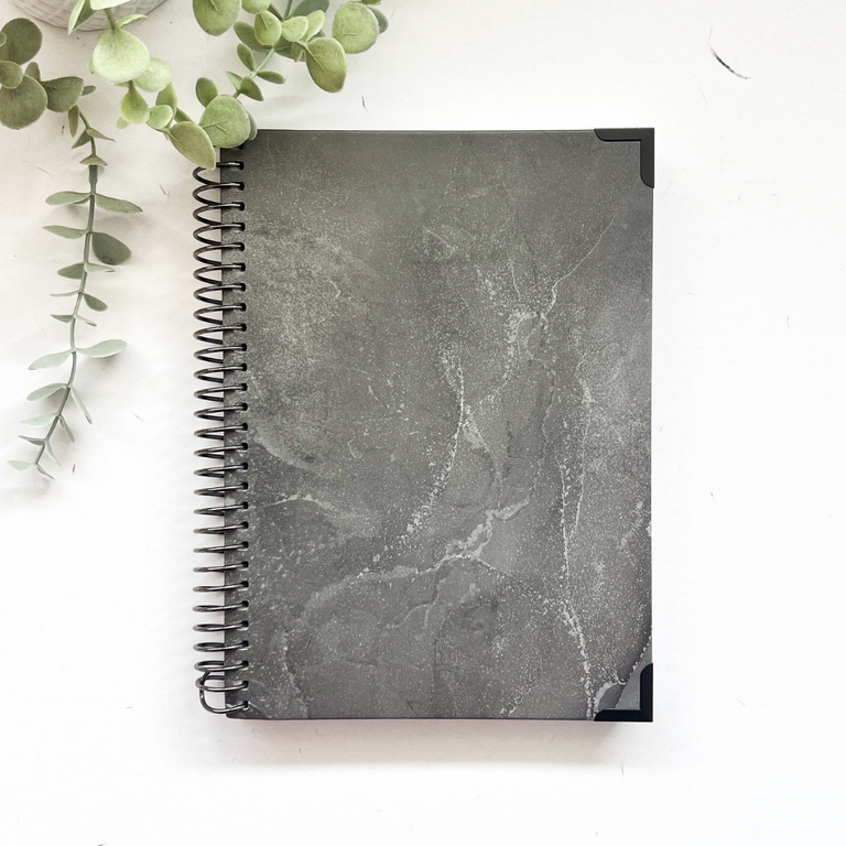 Lined Notebook- Slate
