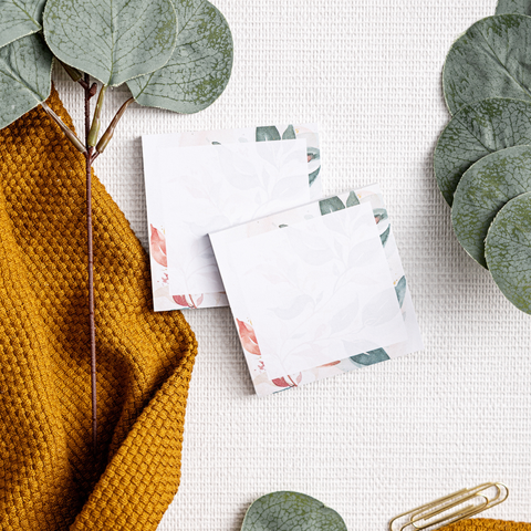 Sticky Notes (Pack of 2): Flourish