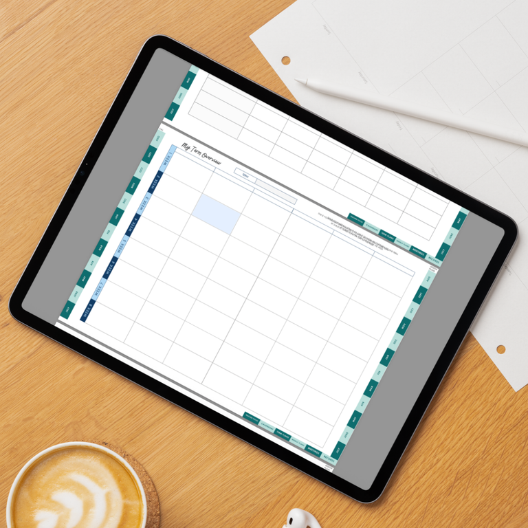 TPTC Interactive Digital Teacher Planner