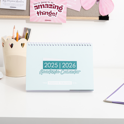 Academic Desktop Calendar 2025-2026