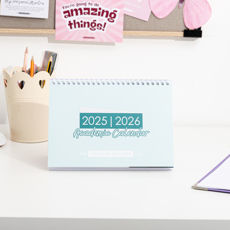 Academic Desktop Calendar 2025-2026
