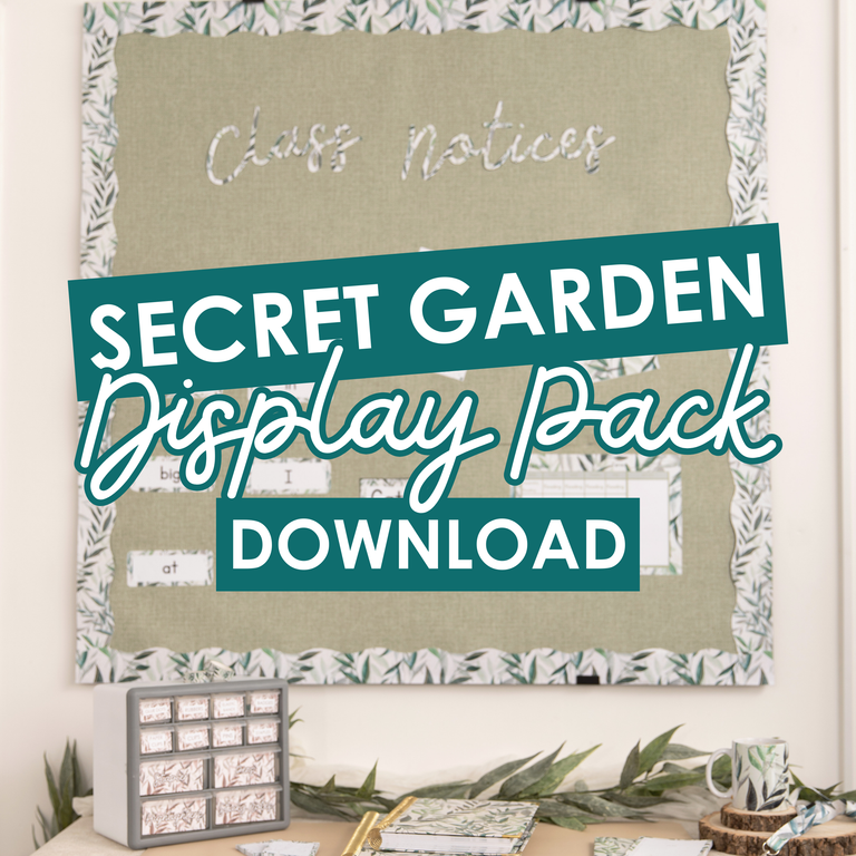 Secret Garden Display Pack Bundle Download