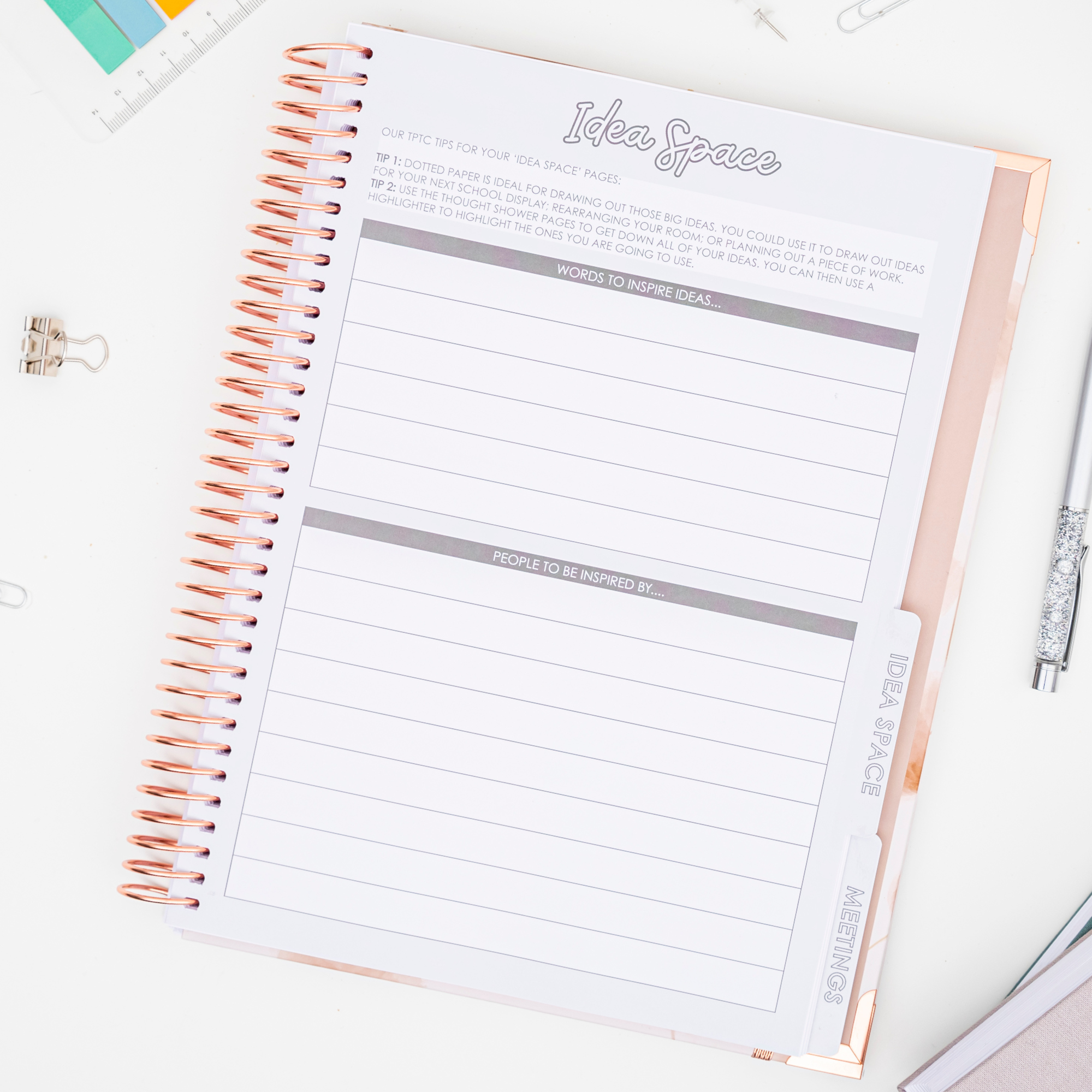 Paper Noteboards Notebook for Educators