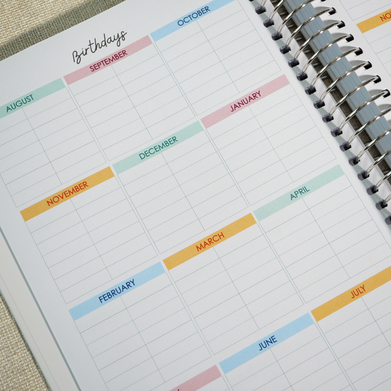 Teacher Planner 2025|2026- Secret Garden