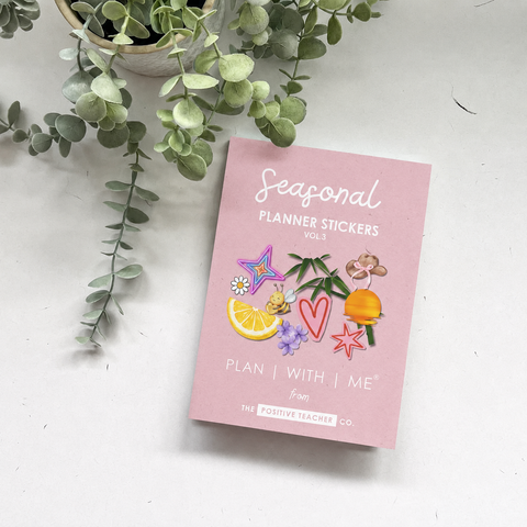 Plan With Me Seasonal Sticker Book Vol 3