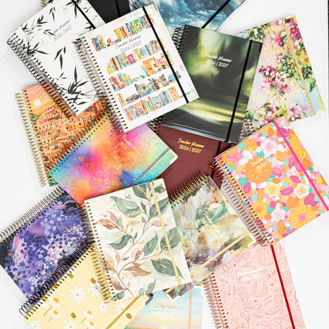 TEACHER PLANNER Mystery Design