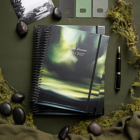 Teacher Planner 2026|2027- Verdant Veil