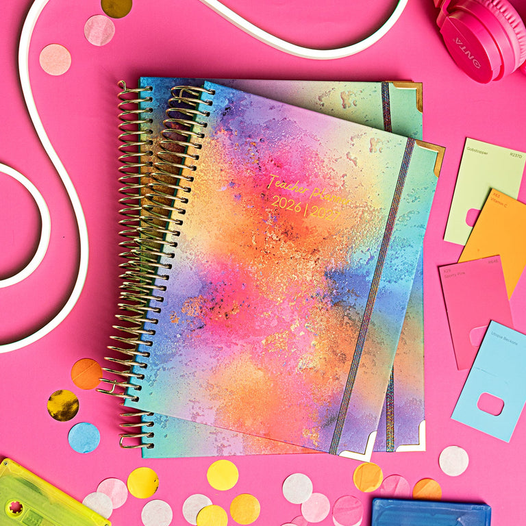 Teacher Planner 2026|2027- Cloud of Colour