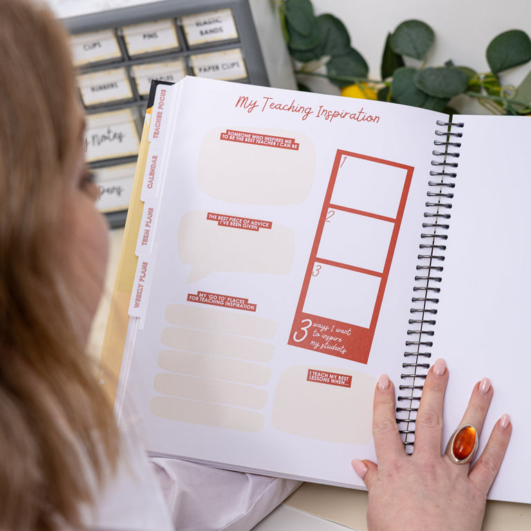 Teacher Planner 2026|2027- Sweet Daisies