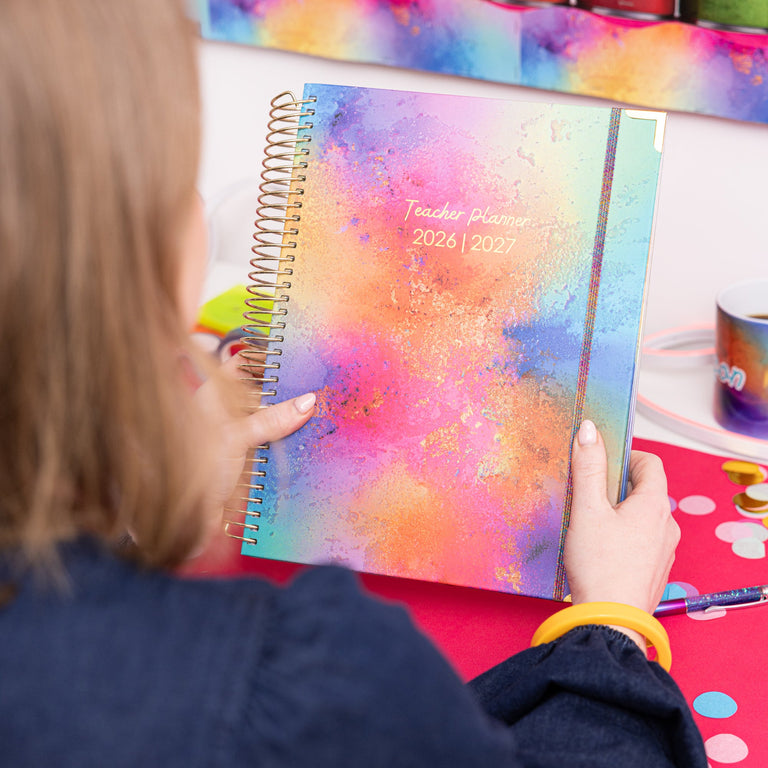 Teacher Planner 2026|2027- Cloud of Colour