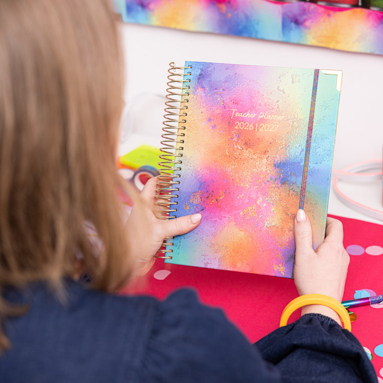 Teacher Planner 2026|2027- Cloud of Colour