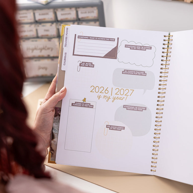 Teacher Planner 2026|2027- Dreams in Bloom