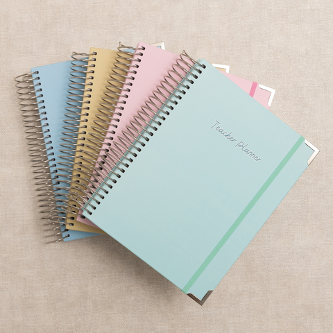 Undated Teacher Planner- BLUE