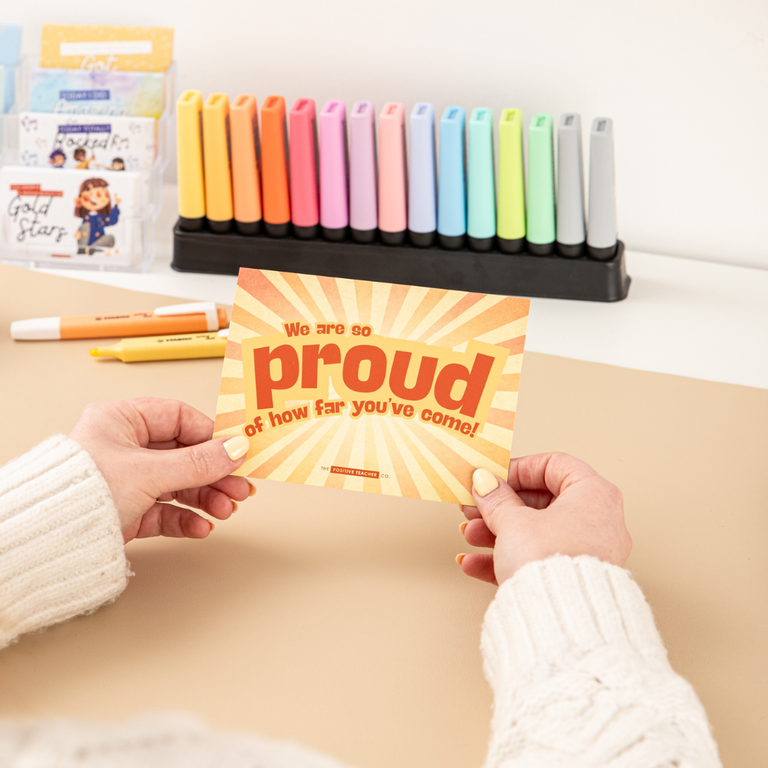 End of Year Message Postcards