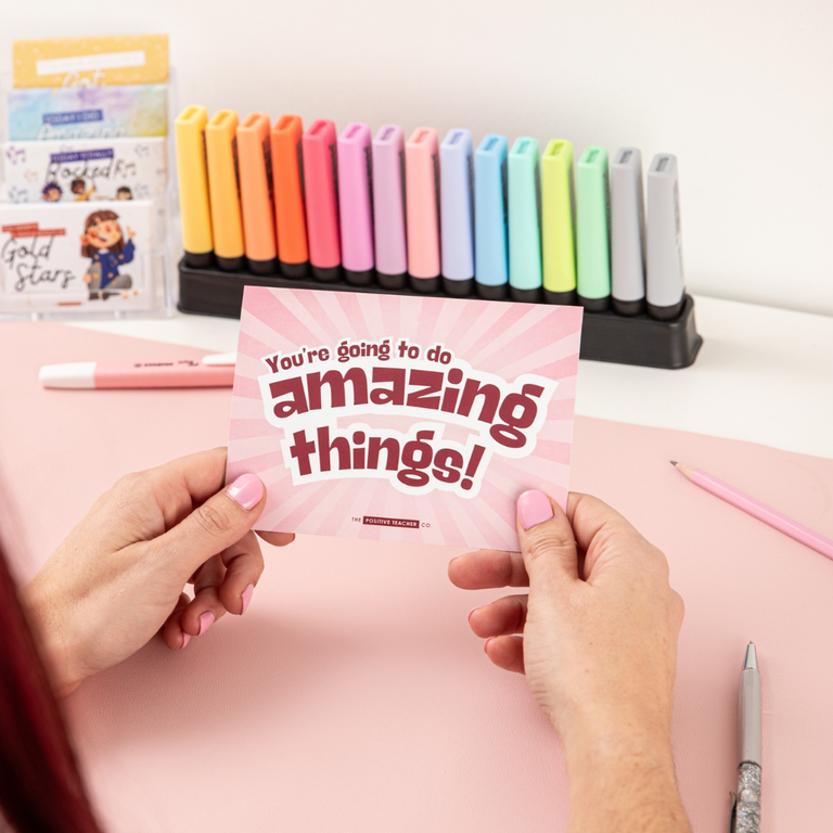 End of Year Message Postcards