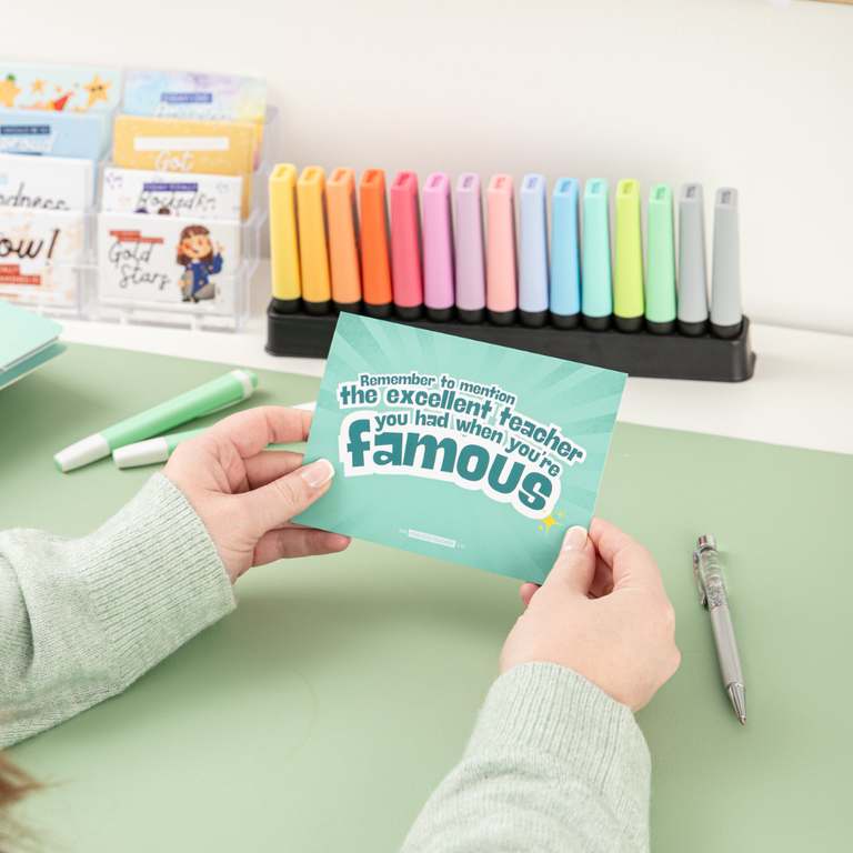 End of Year Message Postcards