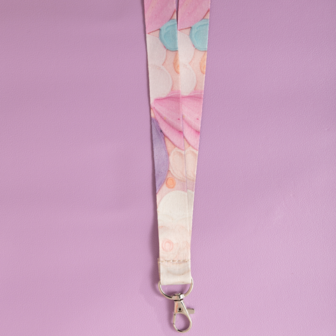 Lanyard:  Candied Petals