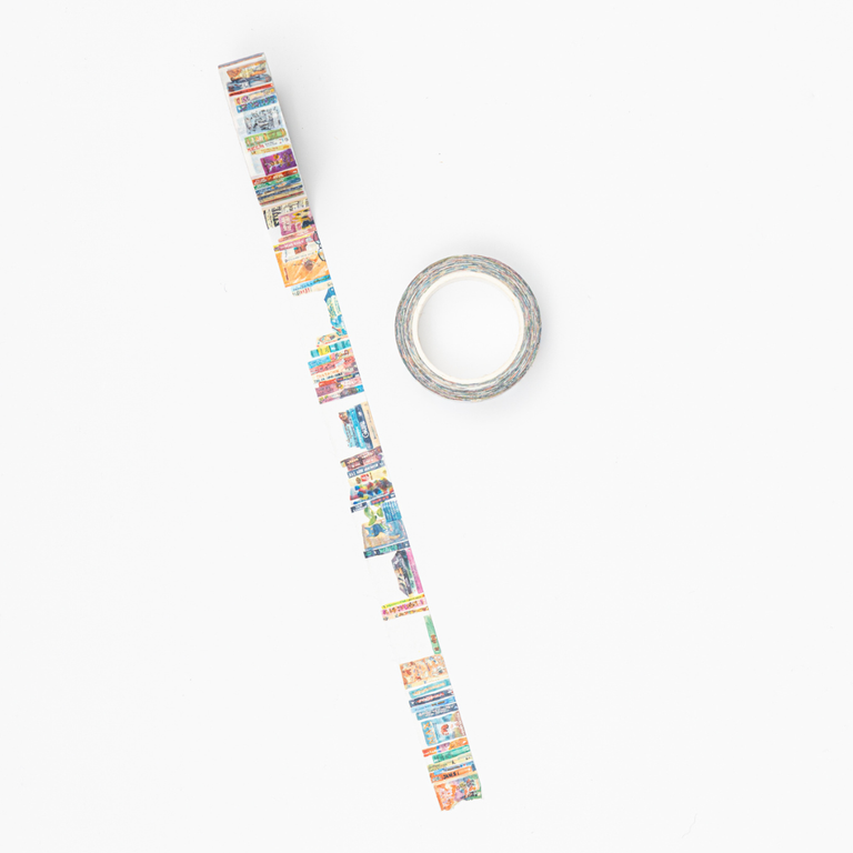 Washi Tape: Our Bookshelf