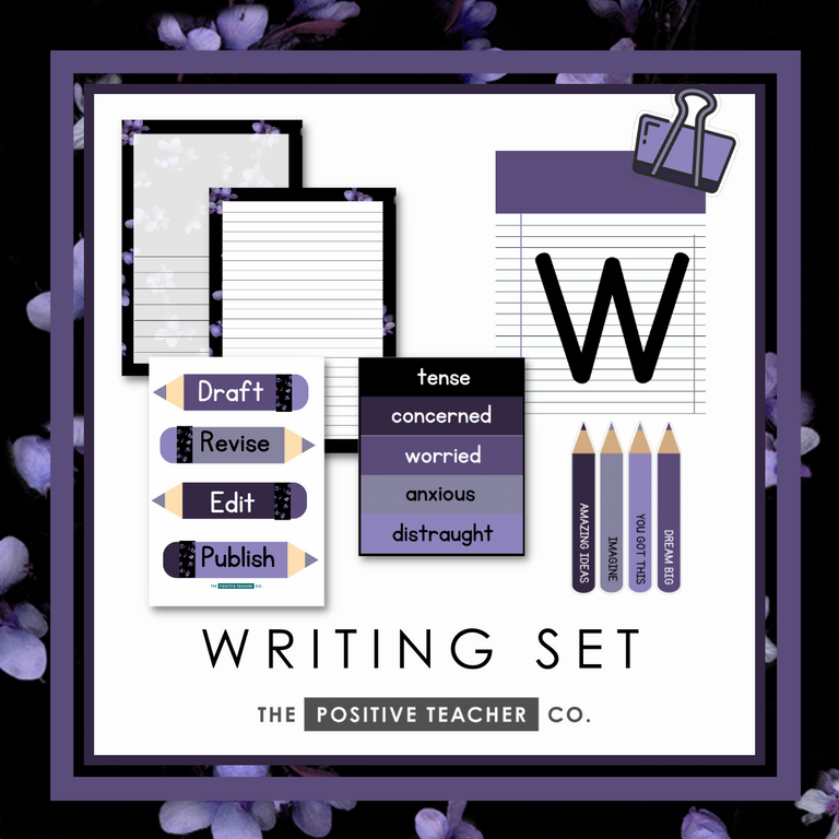 Midnight Petals Writing Bundle