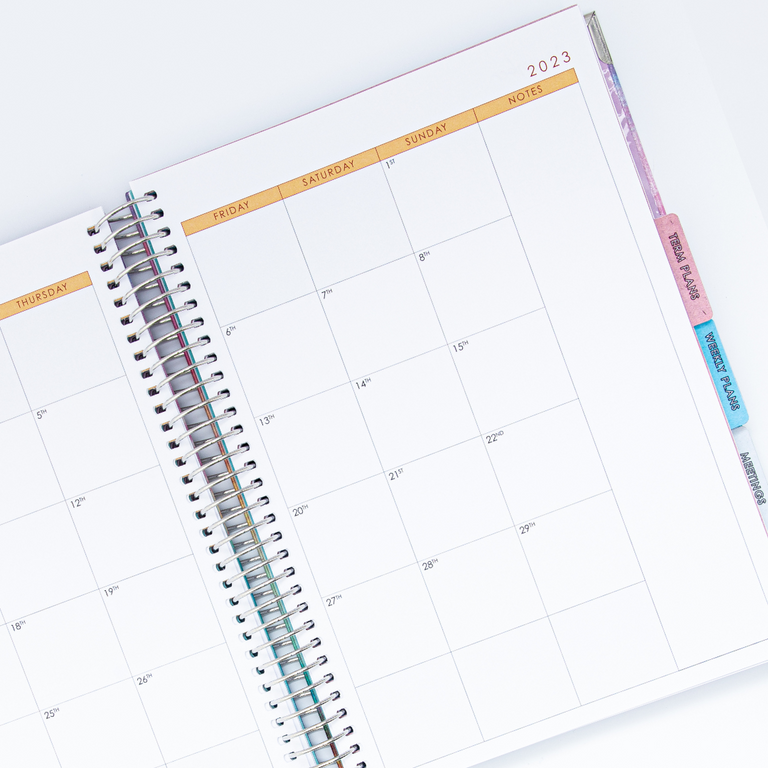 Cosmic Haze Teacher Planner 2023-2024
