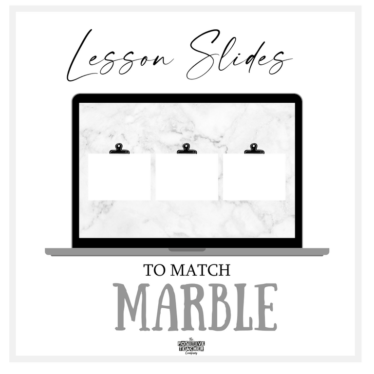 Marble Lesson Slides