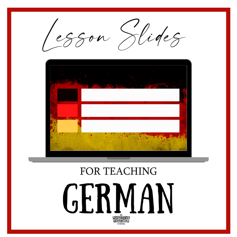 German Lesson Slides