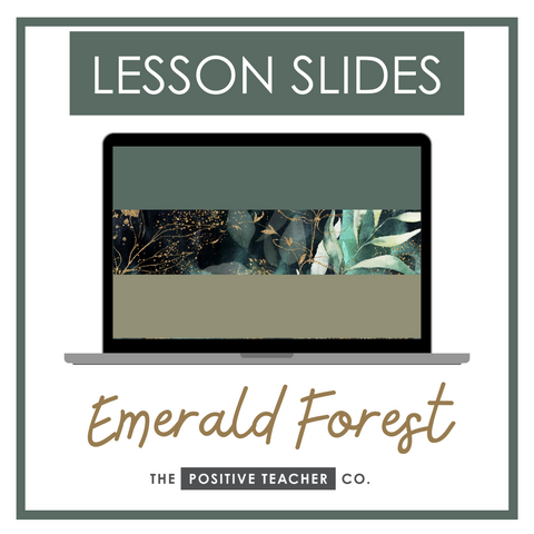 Emerald Forest Lesson Slides
