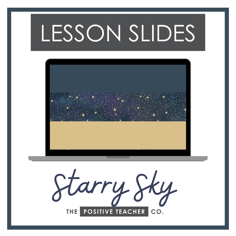 Starry Sky Lesson Slides