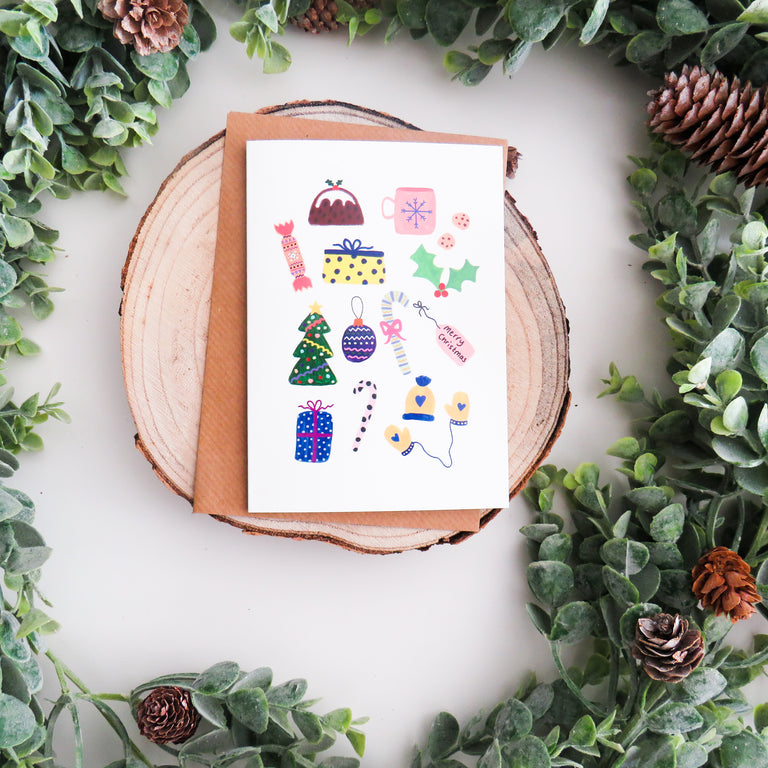 Christmas Card Pack by Holly Greenwood Design