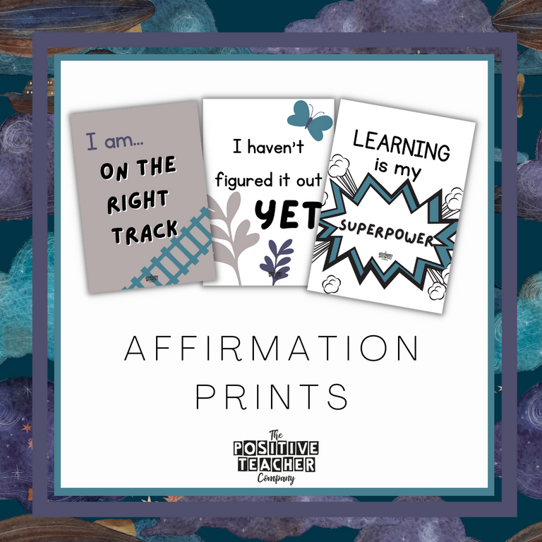 Midnight Adventure Affirmation Prints