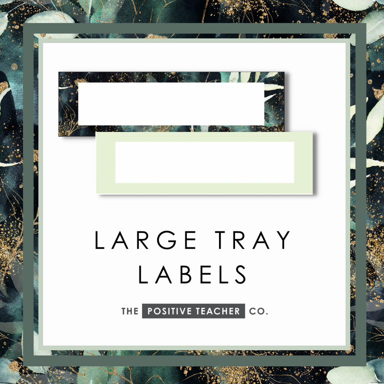 Emerald Forest Large Labels
