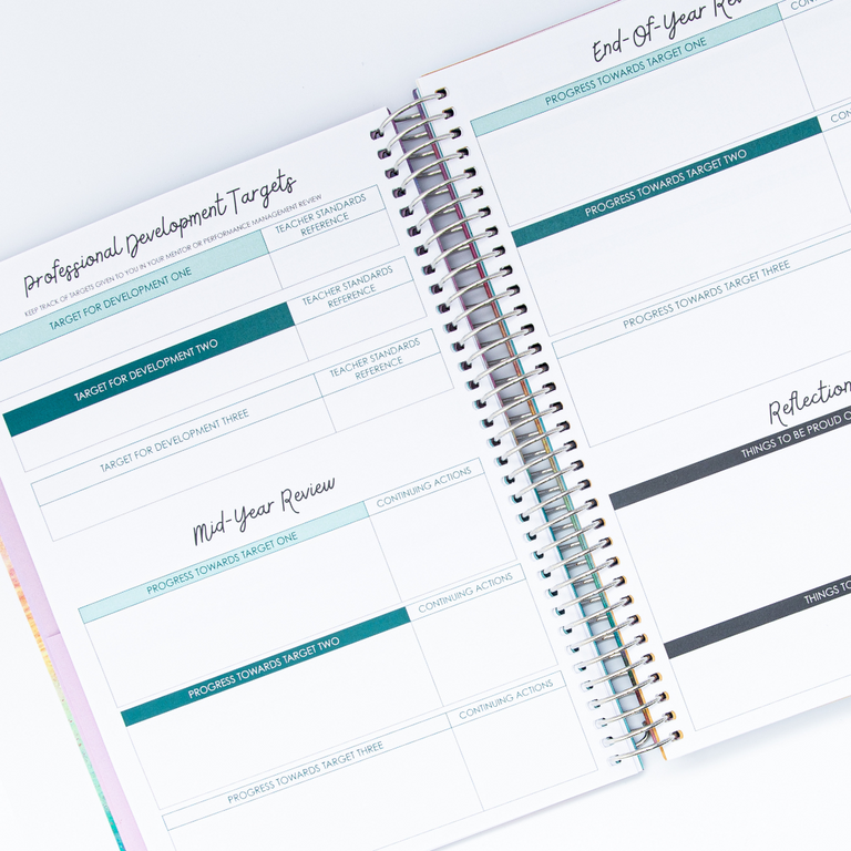 Cosmic Haze Teacher Planner 2023-2024