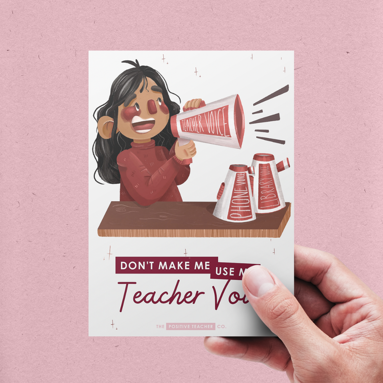 NEW! Fun Teacher Prints (Pack of 5)