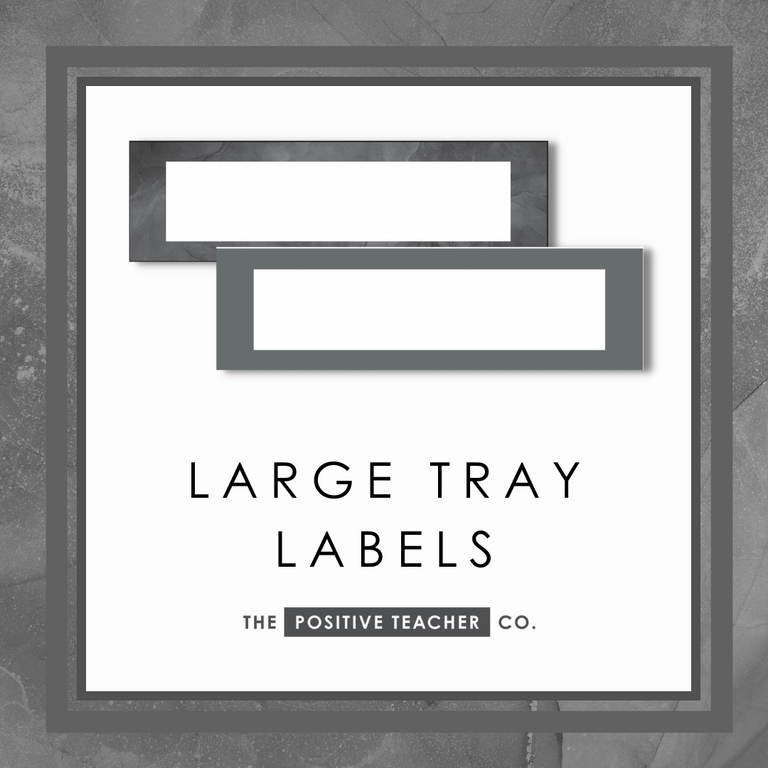 Slate Large Labels