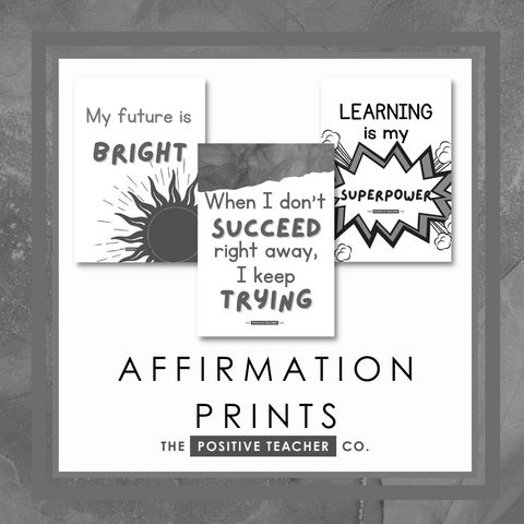 Slate Affirmation Prints
