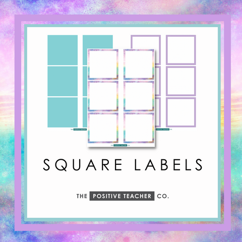 Cosmic Haze Square Labels