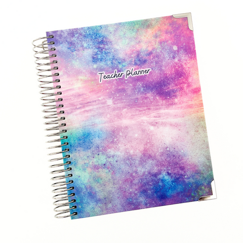 Undated Teacher Planner- Cosmic Haze