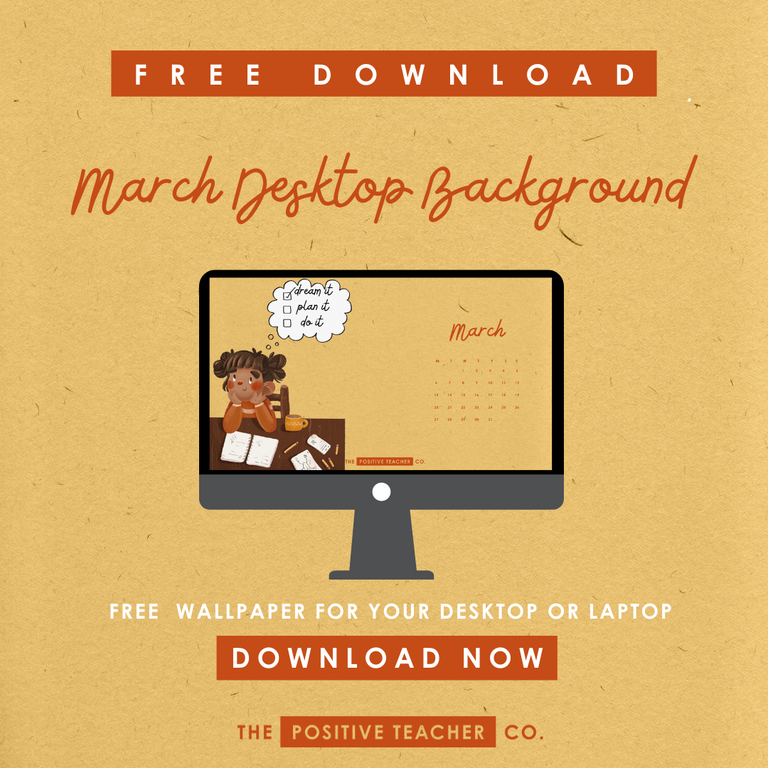 FREE March Wallpaper 2023