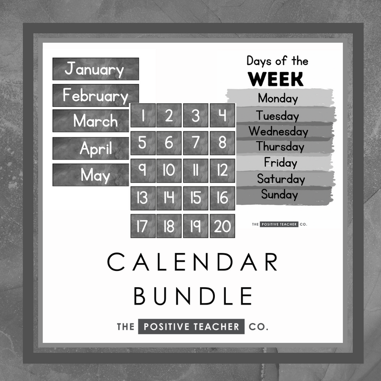Slate Calendar Bundle