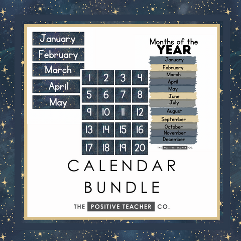 Starry Sky Calendar Bundle