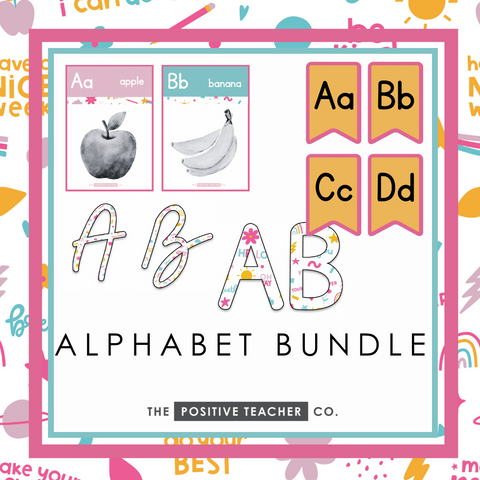 Good Vibes Alphabet Bundle