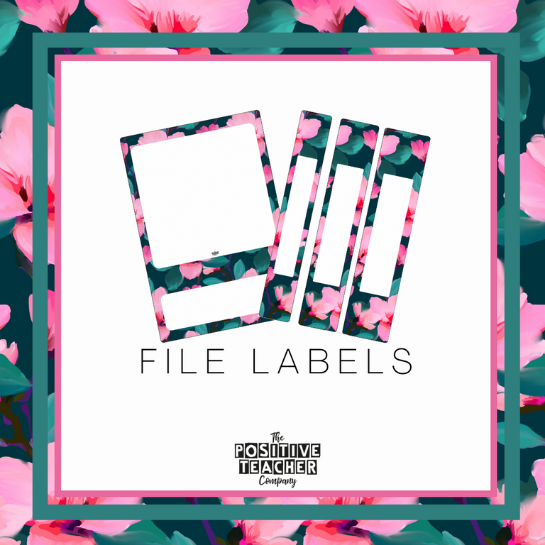 Blooms on the Vine File Labels