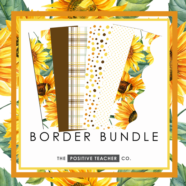 Sunflowers Border Bundle